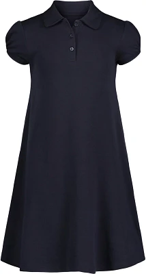 Nautica Girls' Plus Interlock High-Low Polo Dress