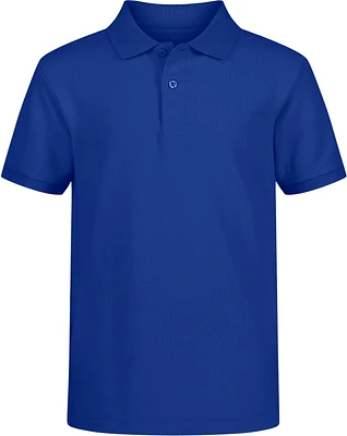 Nautica Boys' - Double Pique Short Sleeve Polo Shirt