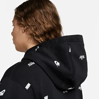 Nike Men's Club Fleece+ Allover Print Pullover Hoodie