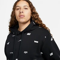 Nike Men's Club Fleece+ Allover Print Pullover Hoodie