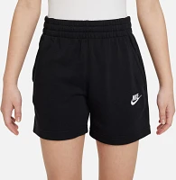 Nike Girls' Sportswear Club Fleece Shorts 5