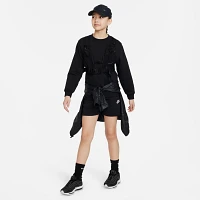 Nike Girls' Sportswear Club Fleece Shorts 5
