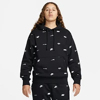 Nike Men's Club Fleece+ Allover Print Pullover Hoodie