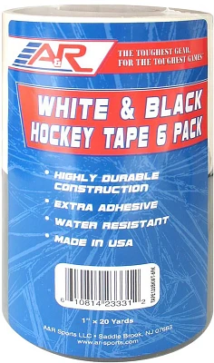 A&R Combo Hockey Tape 6-Pack