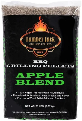 Lumber Jack BBQ Apple Blend Pellets 20lb                                                                                        