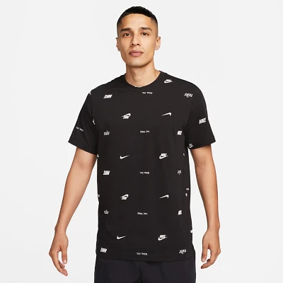 Nike Men's Club+ Allover Print T-shirt