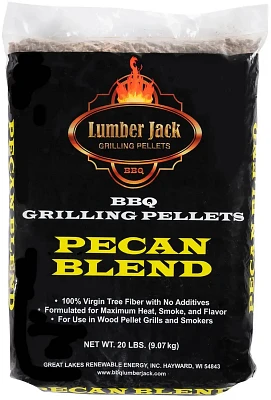 Lumber Jack BBQ Pecan Blend Pellets 20lb                                                                                        