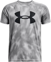 Under Armour Boys' UA Tech Printed Short Sleeve T-shirt