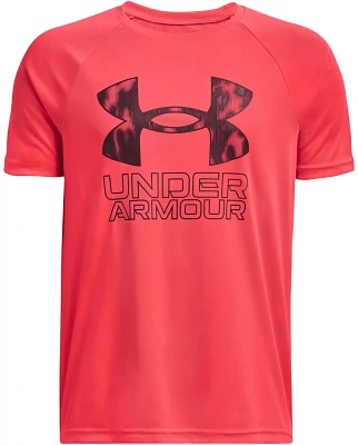 Under Armour Boys' UA Tech Hybrid Printed T-shirt