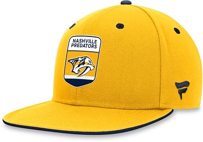 Fanatics Men's Nashville Predators Authentic Pro Draft Snapback Hat                                                             