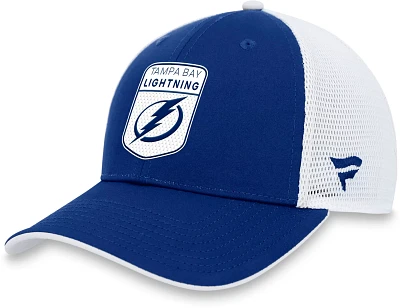 Fanatics Men's Tampa Bay Lightning Authentic Pro Draft Podium Structured Trucker Hat                                            
