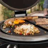 Kamado Joe Classic Joe Half Moon Cast Iron Reversible Grill Griddle                                                             