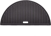 Kamado Joe Classic Joe Half Moon Cast Iron Reversible Grill Griddle                                                             