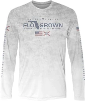 FLOGROWN Men's Great State of Freedom Performance Long Sleeve T-shirt