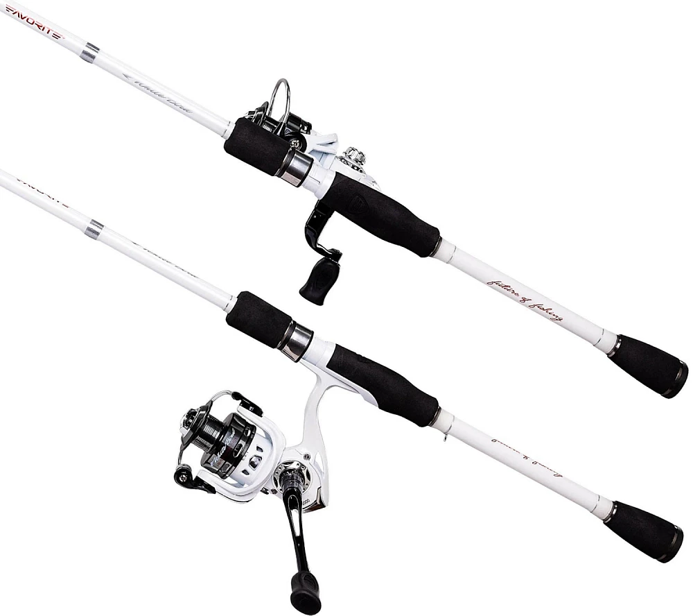 Favorite Fishing White Bird Spinning Rod & Reel Combo                                                                           