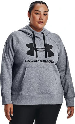 Under Armour Women's Rival Fleece Logo Hoodie Plus