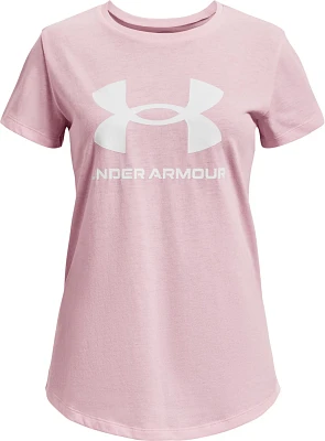 Under Armour Girls' Live Big Logo Short Sleeve T-shirt