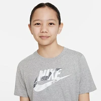 Nike Boys' Sportswear Club Camo Graphic T-shirt