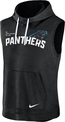 Nike Men's Carolina Panthers Sleeveless Hoodie                                                                                  