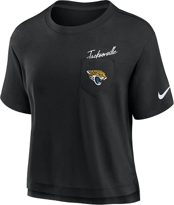 Nike Women's Jacksonville Jaguars Dri-FIT High Hip Pocket T-shirt