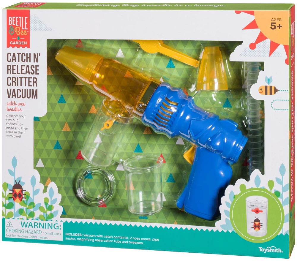 Outdoor Discovery Beetle & Bee Garden Bug Vacuum Set                                                                            