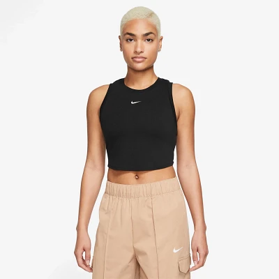 Nike Women's Sportswear Essentials Ribbed Cropped Tank Top