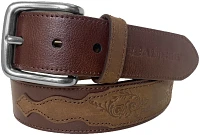 RealTree Round Conch Crazyhorse Leather Belt