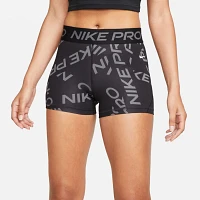 Nike Women's Pro Dri-FIT Mid-Rise Shorts 3"