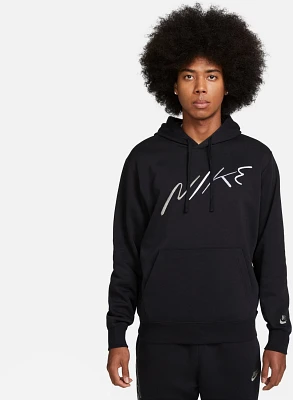 Nike Men's Club Fleece+ Brushed-Back Graphic Pullover Hoodie