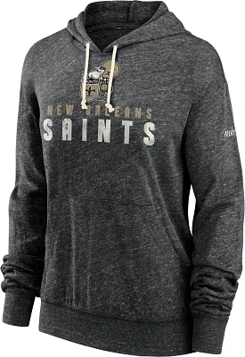 Nike Men's New Orleans Saints Rewind Gym Vintage Pullover Hoodie