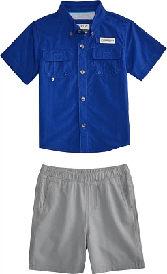 Magellan Outdoors Boys' Laguna Madre Caddo Lake Shirt And Shorts Set