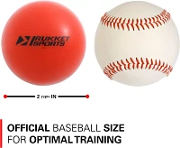 Rukket Sports Weighted Baseball/Softball Heavy Training Balls 15-Pack                                                           