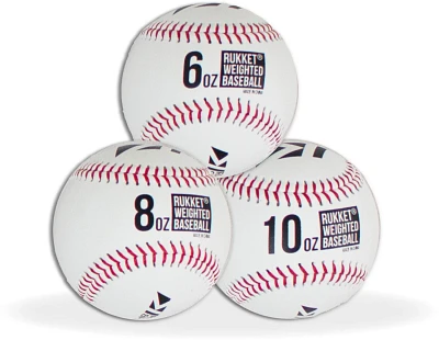 Rukket Sports Progression Weighted Training Ball 3-Pack                                                                         