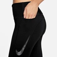 Nike Women's Fast Swoosh Mid-Rise 7/8 Tights