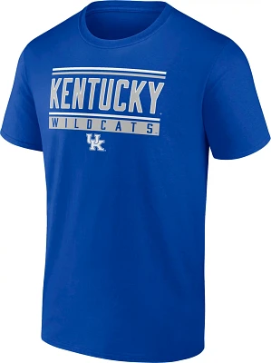 Fanatics Men's University of Kentucky Fundamentals Stripe and Block T-shirt