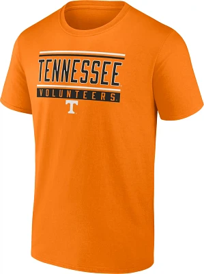 Fanatics Men's University of Tennessee Fundamentals Stripe and Block T-shirt