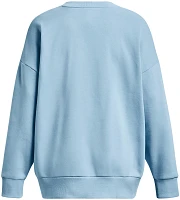 Under Armour Women's Rival Fleece Oversize Crew Sweatshirt