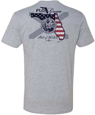 FLOGROWN Men's State Spangled Freedom T-shirt