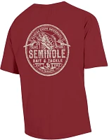 GEAR FOR SPORTS Men's Florida State University Comfort Wash Bait and Tackle T-shirt