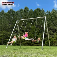 Sportspower Patriot Metal Swing Set                                                                                             