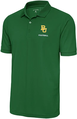 Antigua Men's Baylor University Football Legacy Pique Polo Shirt