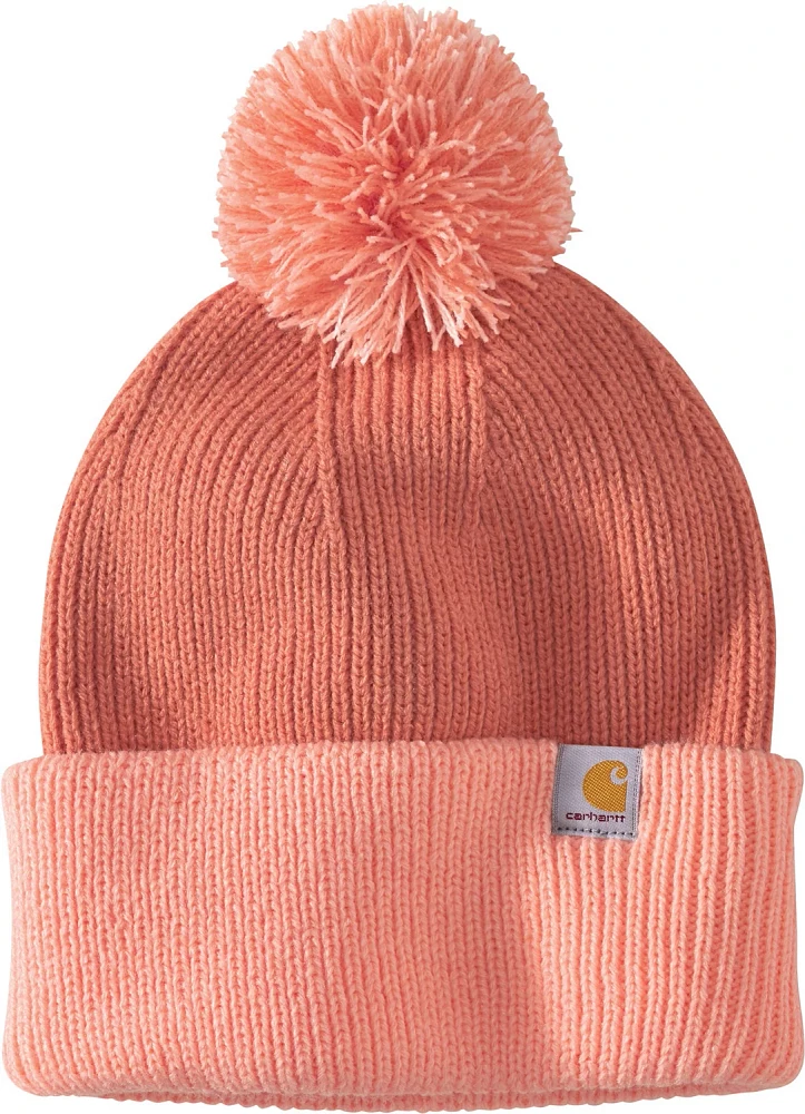 Carhartt Women's Knit Pom-Pom Cuffed Beanie