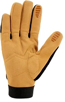 Carhartt Men's High Dexterity Molded Knuckle Gloves