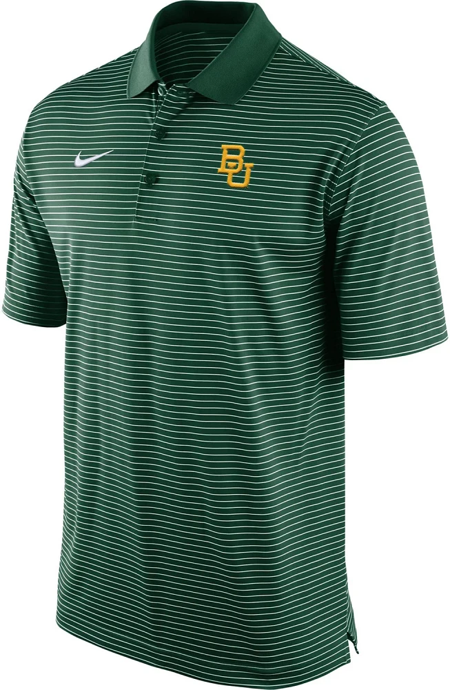 Nike Men's Baylor University Stadium Stripe Polo Shirt