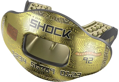 Shock Doctor Max Airflow Chrome Credit Card Mouthguard