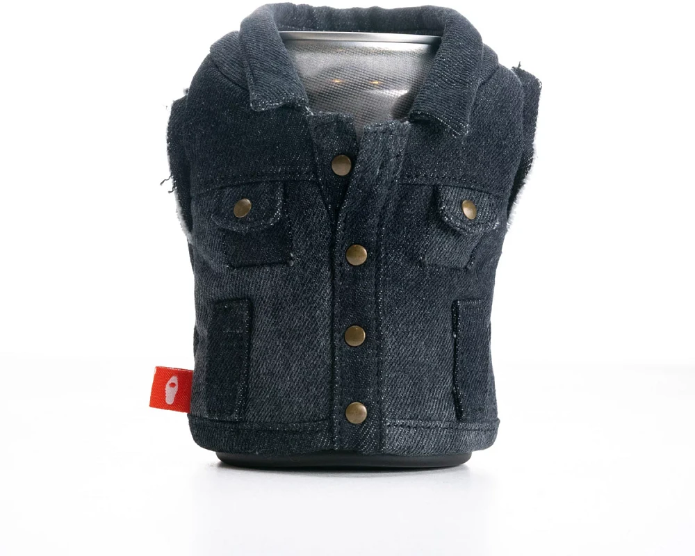 Puffin Drinkware Denim Vest Can Coolie                                                                                          