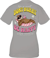 Simply Southern Women's Hurry Short Sleeve T-shirt