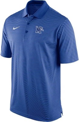 Nike Men's University of Memphis Stadium Stripe Polo Shirt                                                                      