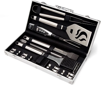 Cuisinart 20-Piece Deluxe Stainless Steel Grill Tool Set                                                                        