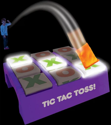 Big Time Toys Glow Games Light Up LED Powered Tic Tac Toss                                                                      